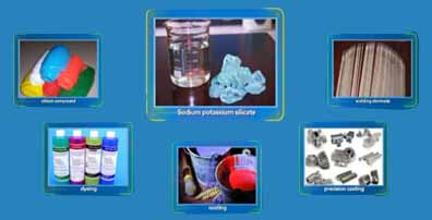 焊條專用水玻璃硅酸鉀鈉使用案例